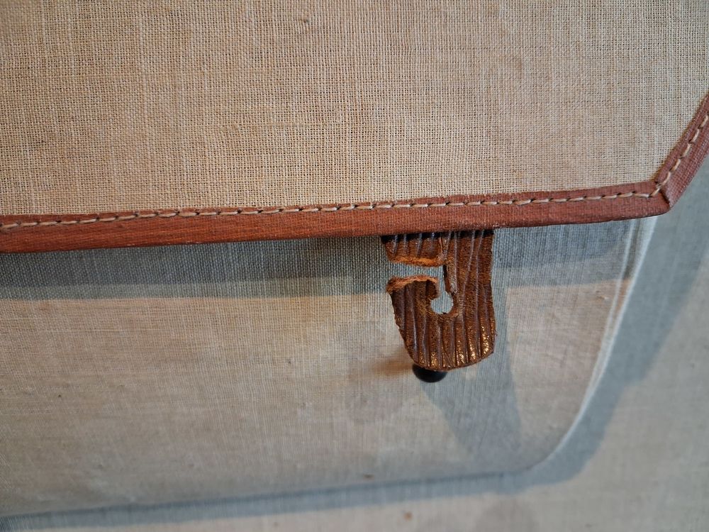 Valise ancienne cuir Décoration