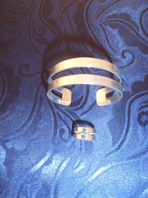 Parure bracelet + bague (28B) 5 Tours (37)