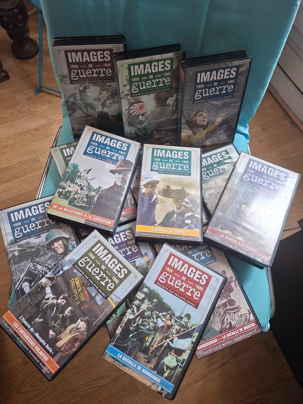 Lot+de+13+cassettes+VHS+"Images+de+Guerre+" DVD et blu-ray
