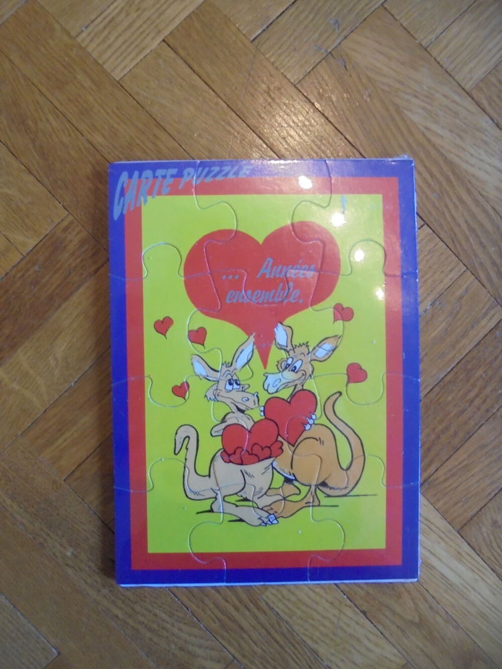 Carte puzzle anniversaire mariage (45) Jeux / jouets