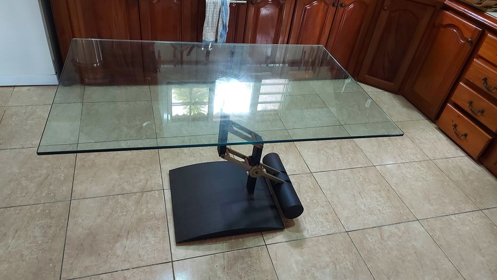 Table Roche Bobois en verre Meubles
