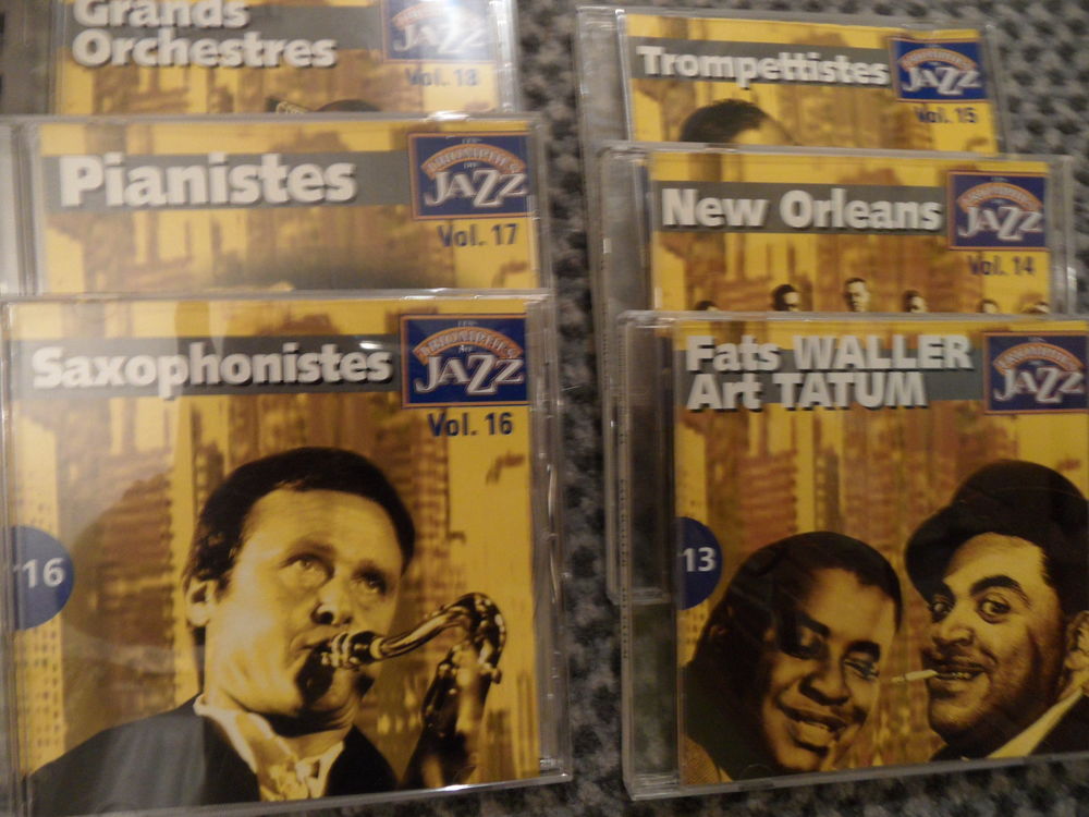 Lot de 20 CD "Les triomphes du Jazz" (originaux) Audio et hifi