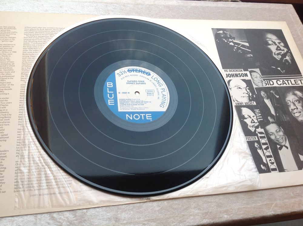 SIDNEY DePARIS BLUE NOTE JAZZMEN
CD et vinyles