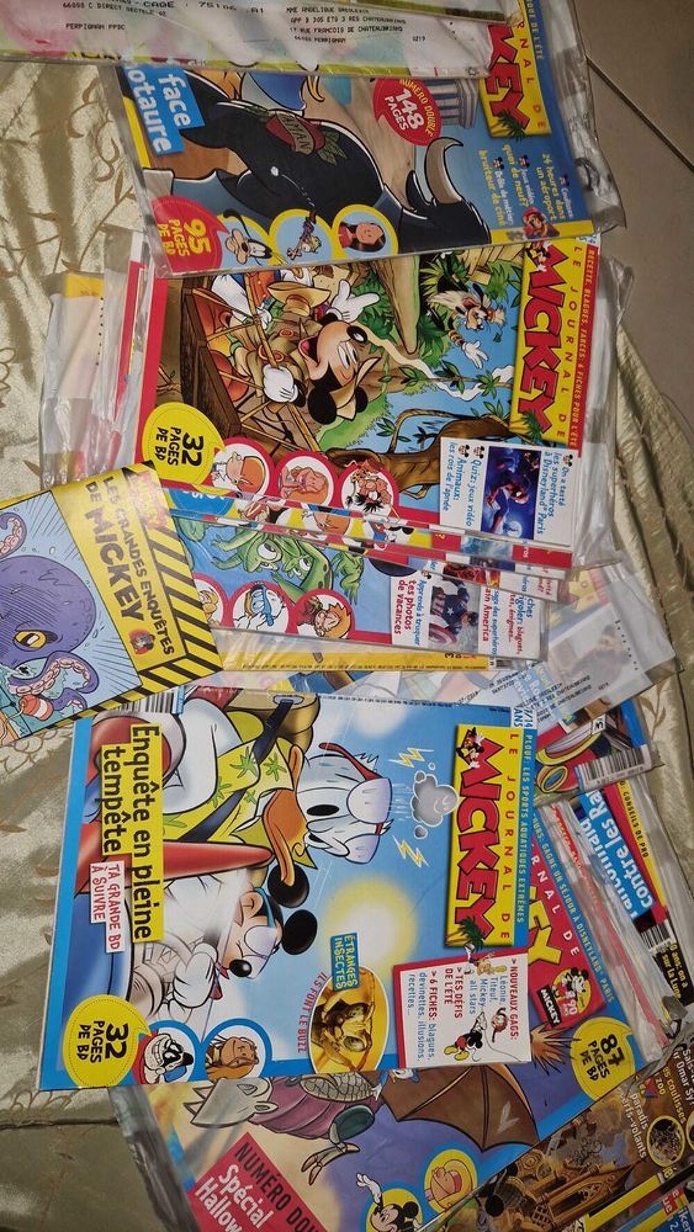 lot+de+++de+43+BD+LE+JOURNAL+DE+MICKEY Livres et BD