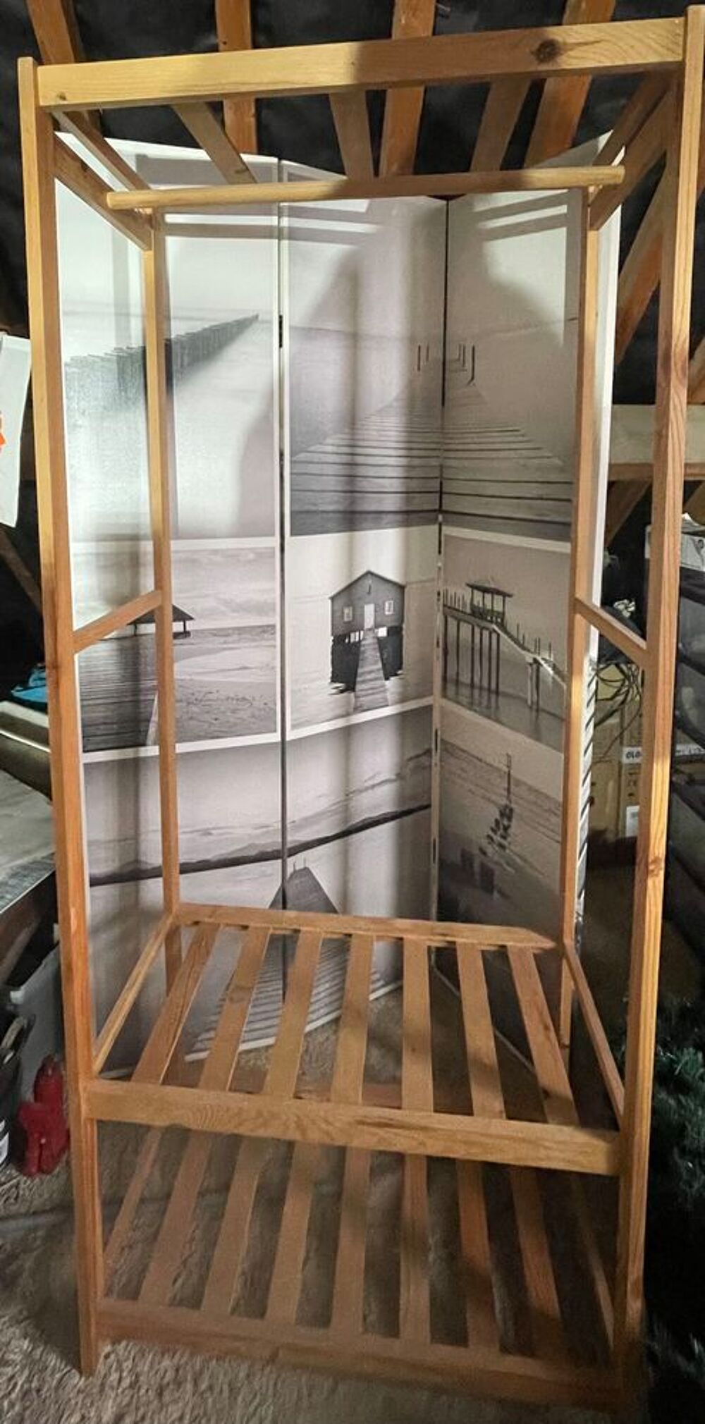 dressing en pin Meubles