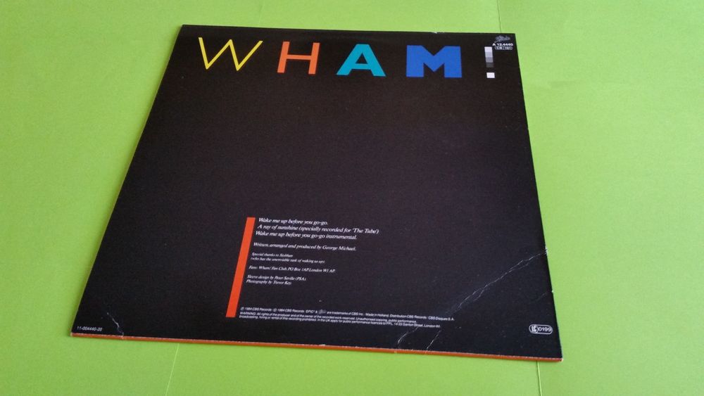 WHAM CD et vinyles
