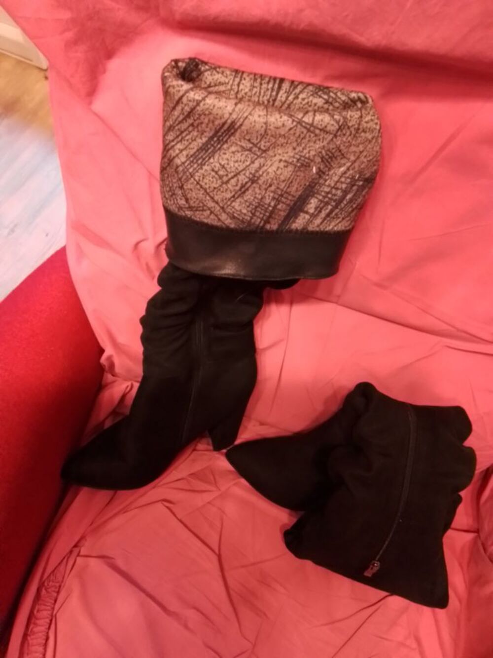 Cuissardes noires Chaussures