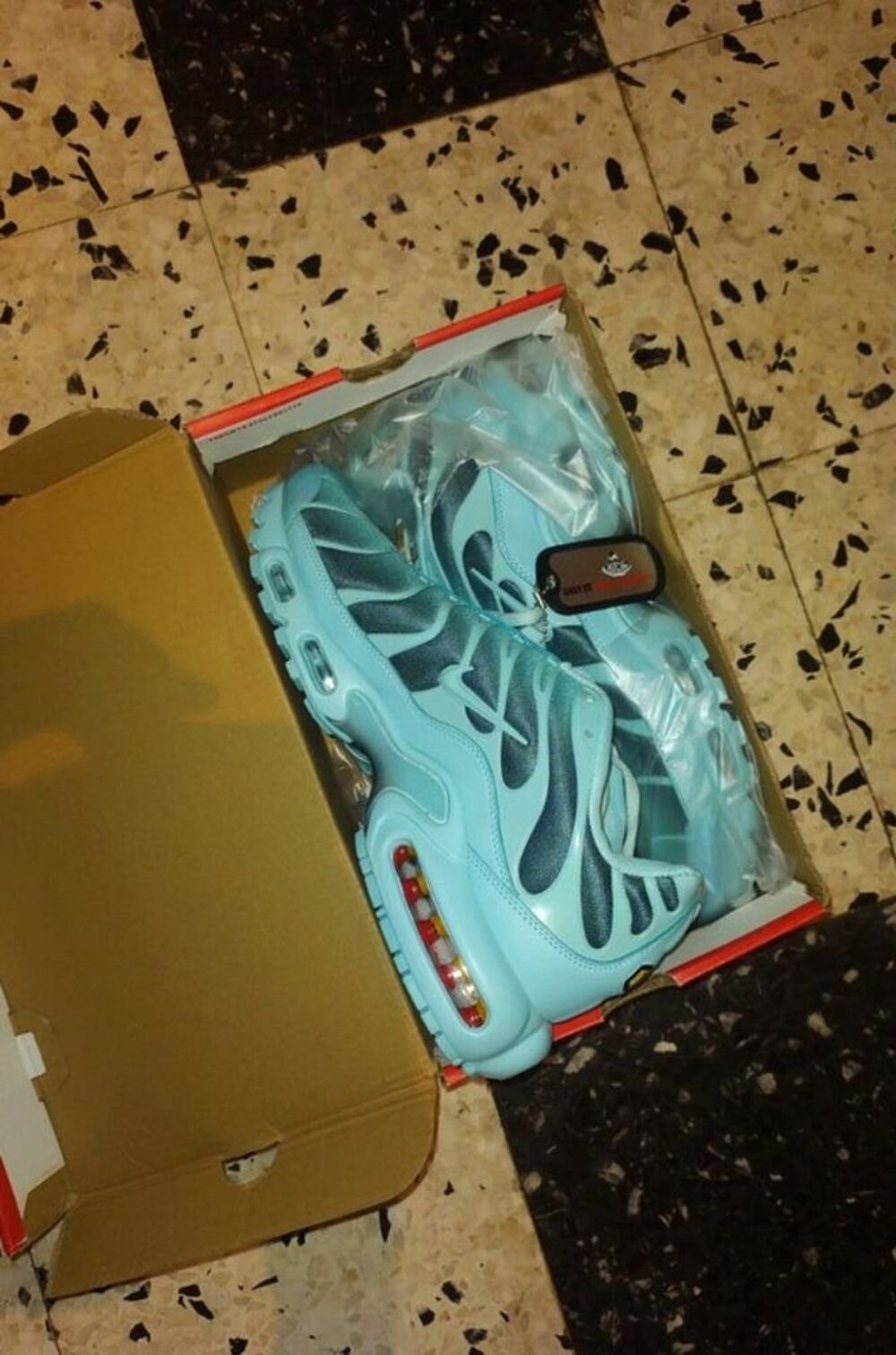 Tn bleu turquoise arc-en-ciel Chaussures