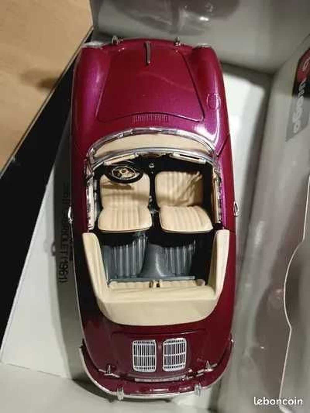 Porsche 356B cabriolet 1/18 
