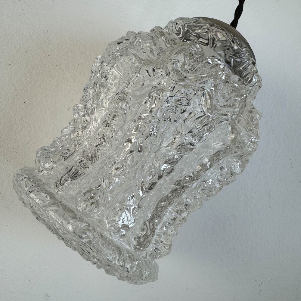 ANCIEN LUSTRE CASCADE 3 FEUX VINTAGE Décoration