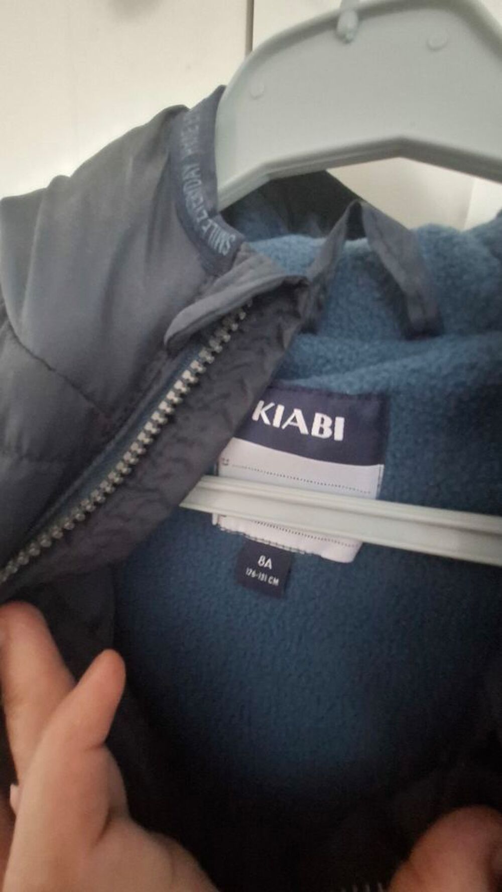  doudoune gar&ccedil;on polaire 8 ans kiabi tbe Vêtements