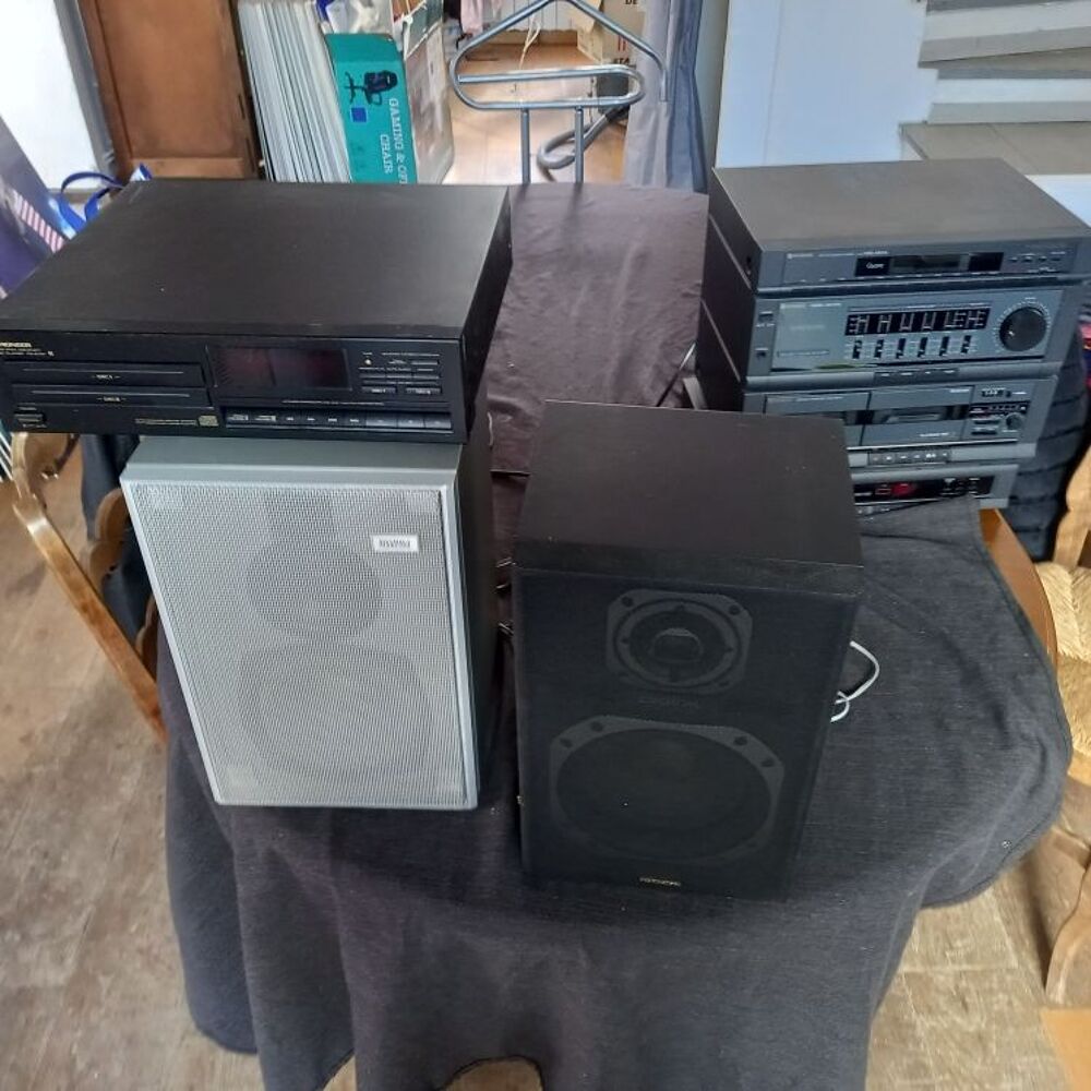 Chaine HIFI Double CD Double k7 Audio et hifi
