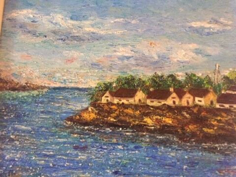 tableau Hameau breton encadré 100 La Grande-Motte (34)