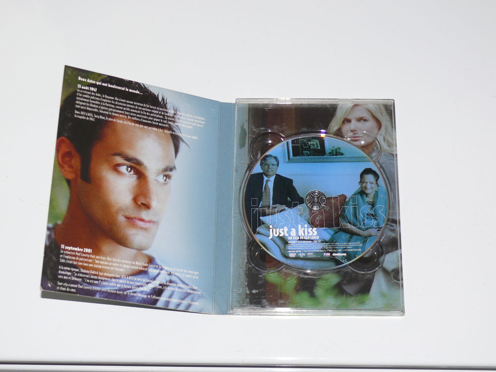 DVD : "Just a kiss" DVD et blu-ray