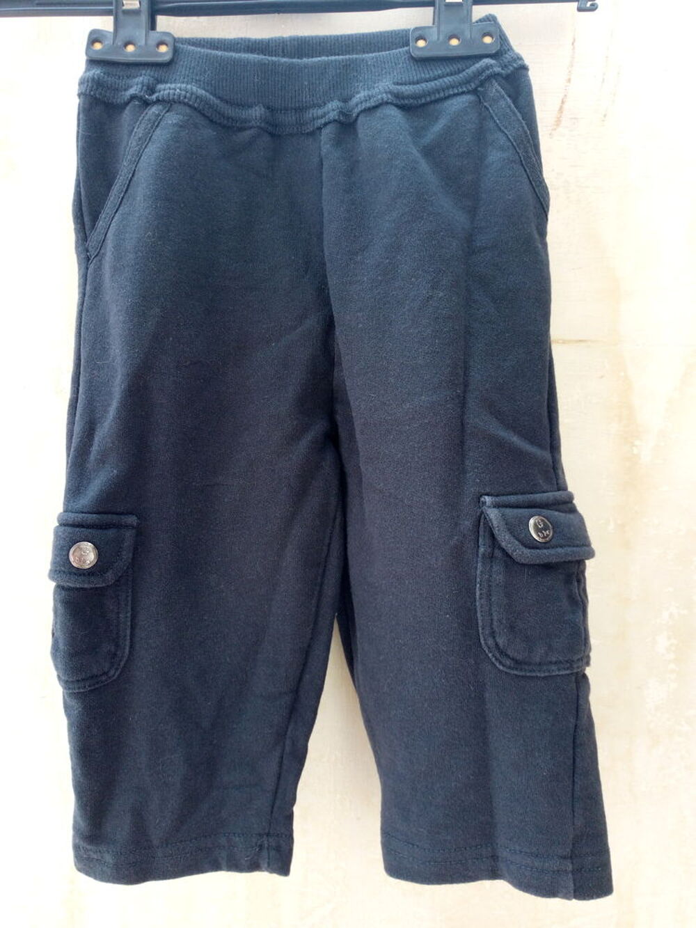Pantalon sport Noir Grain de Bl&eacute; 12 mois (74 cm) Puriculture