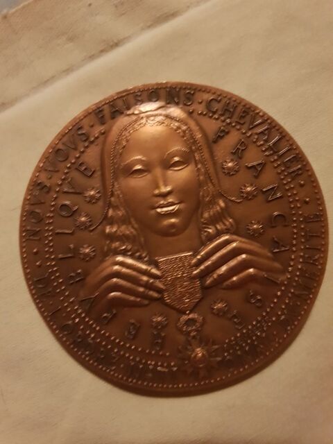 médaille de bronze 25 Paris 13 (75)