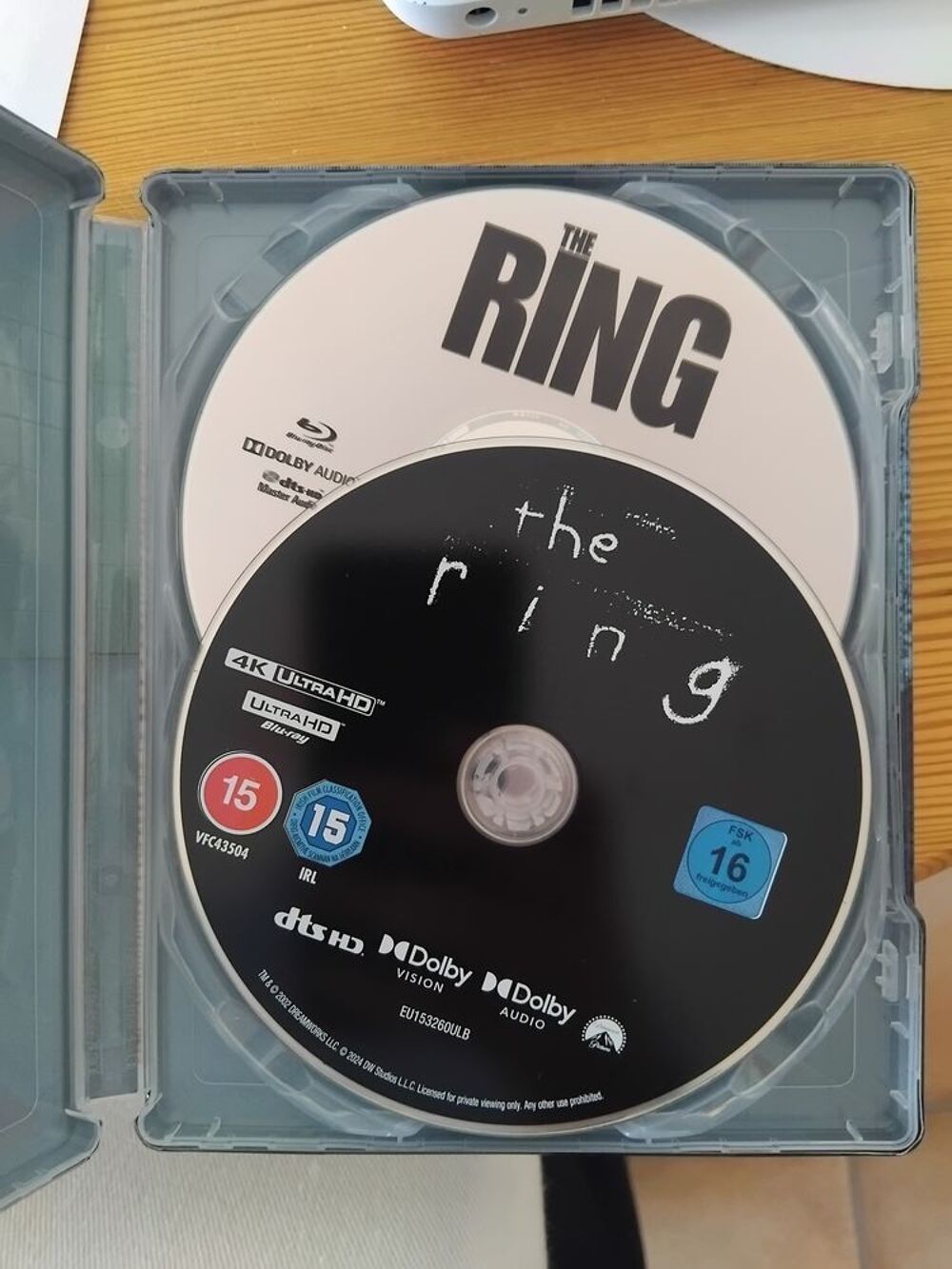 LE CERCLE (The Ring) Blu-ray + 4K DVD et blu-ray