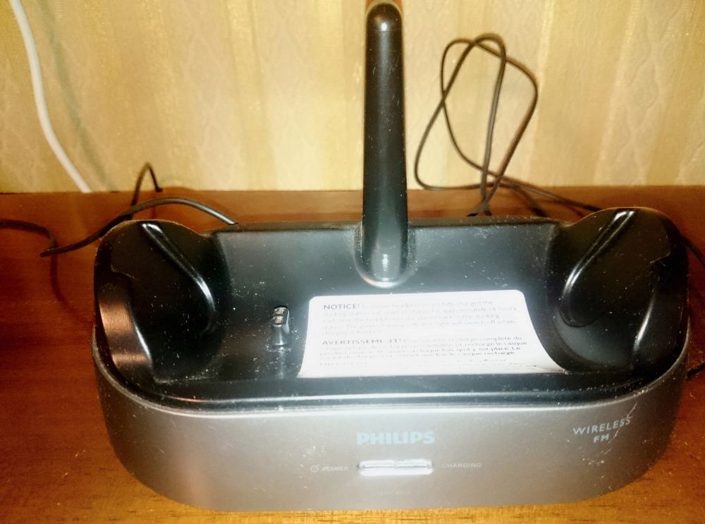 2 bases pour casque sans fil Philips SHC8535/10 Audio et hifi