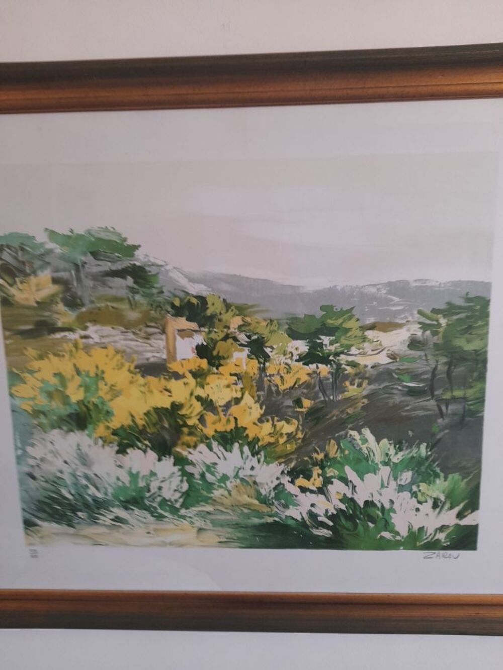 tableau, cadre tr&egrave;s bon &eacute;tat Décoration