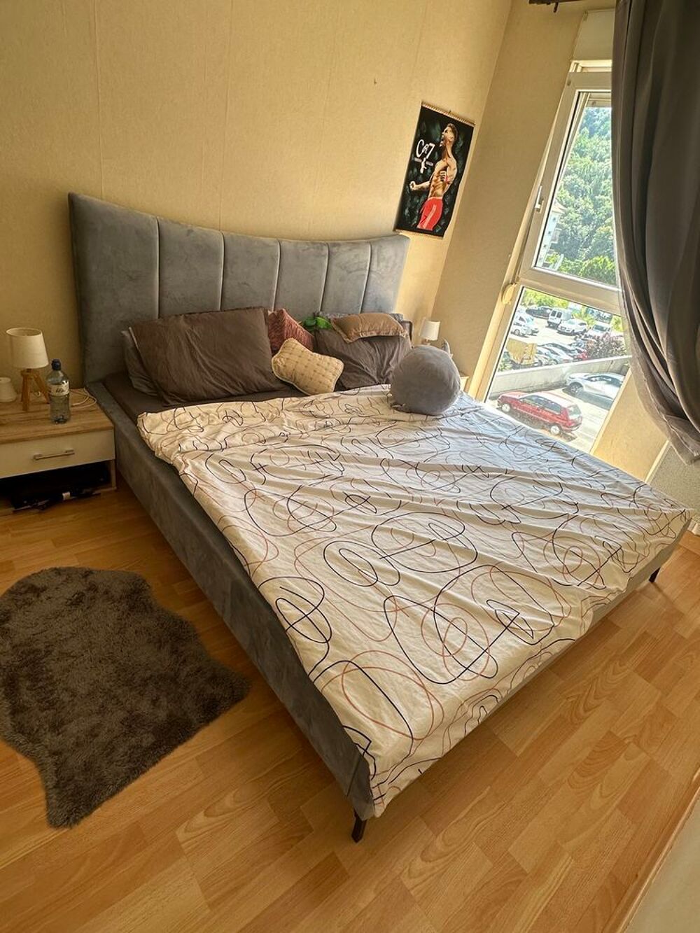 Lit 220x180 cm sans matelas Meubles