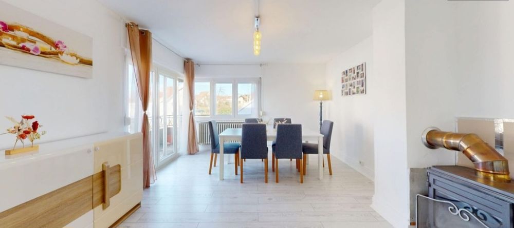Vente Appartement Beau Duplex F5 avec balcon et terrain. Essert