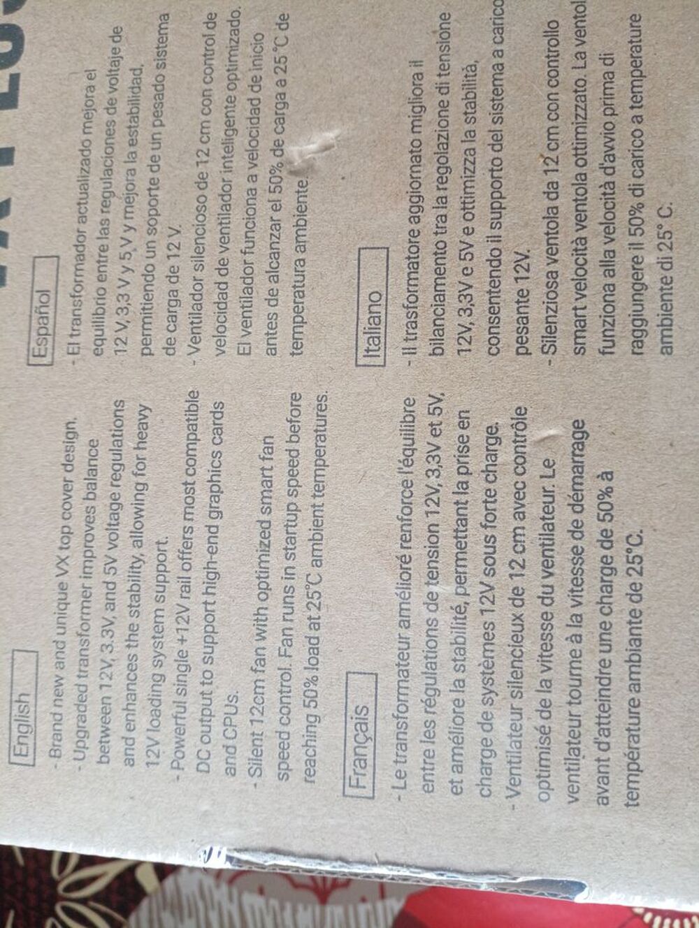 Alimentation pc Matériel informatique