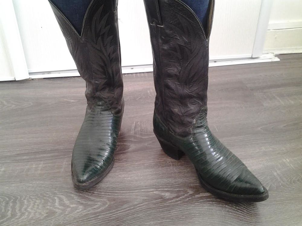 3 paires Botte Santiag Justin Chaussures
