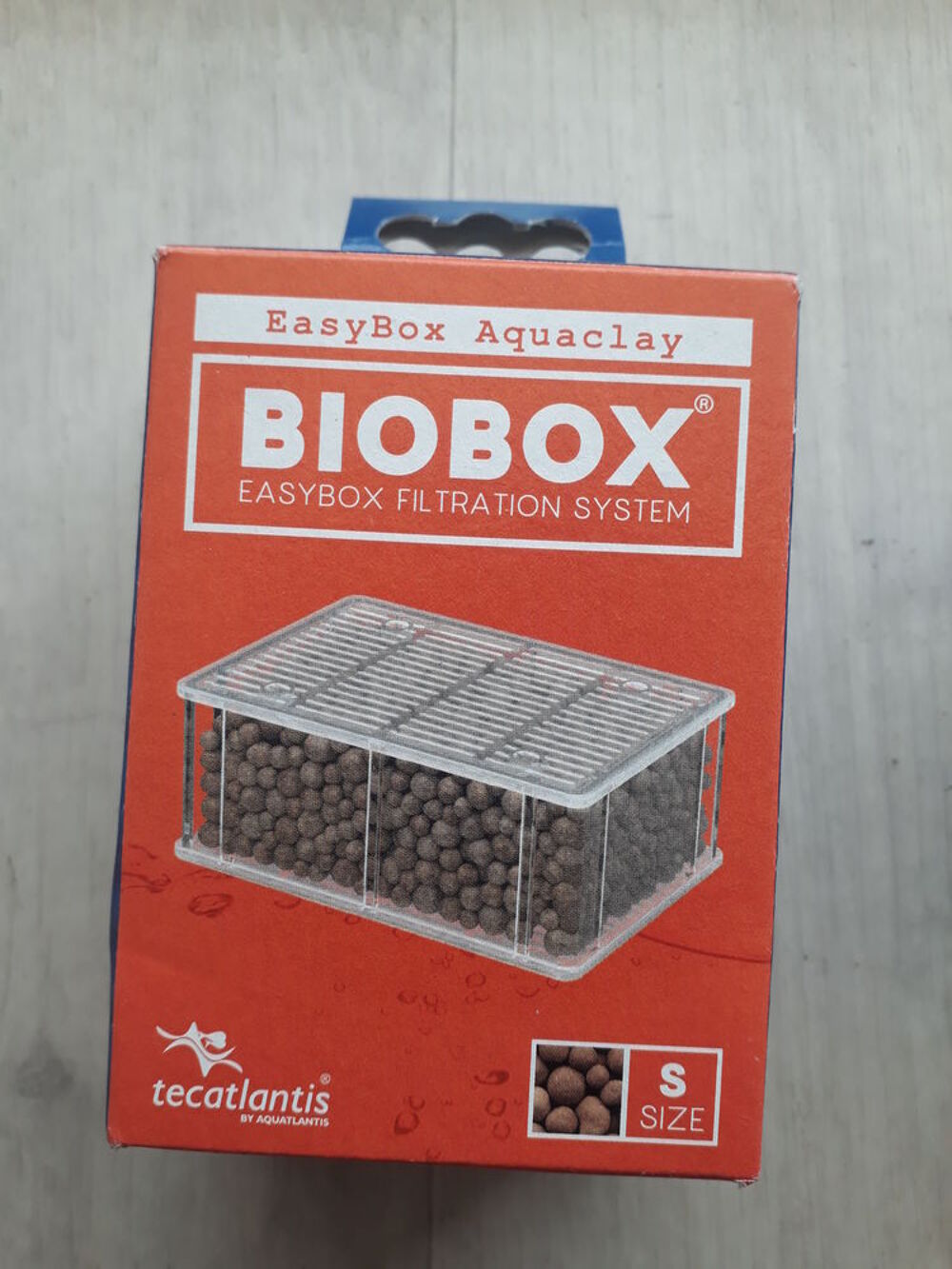   RECHARGE AQUACLAY  BIOBOX S POUR FILTRE AQUARIUM
