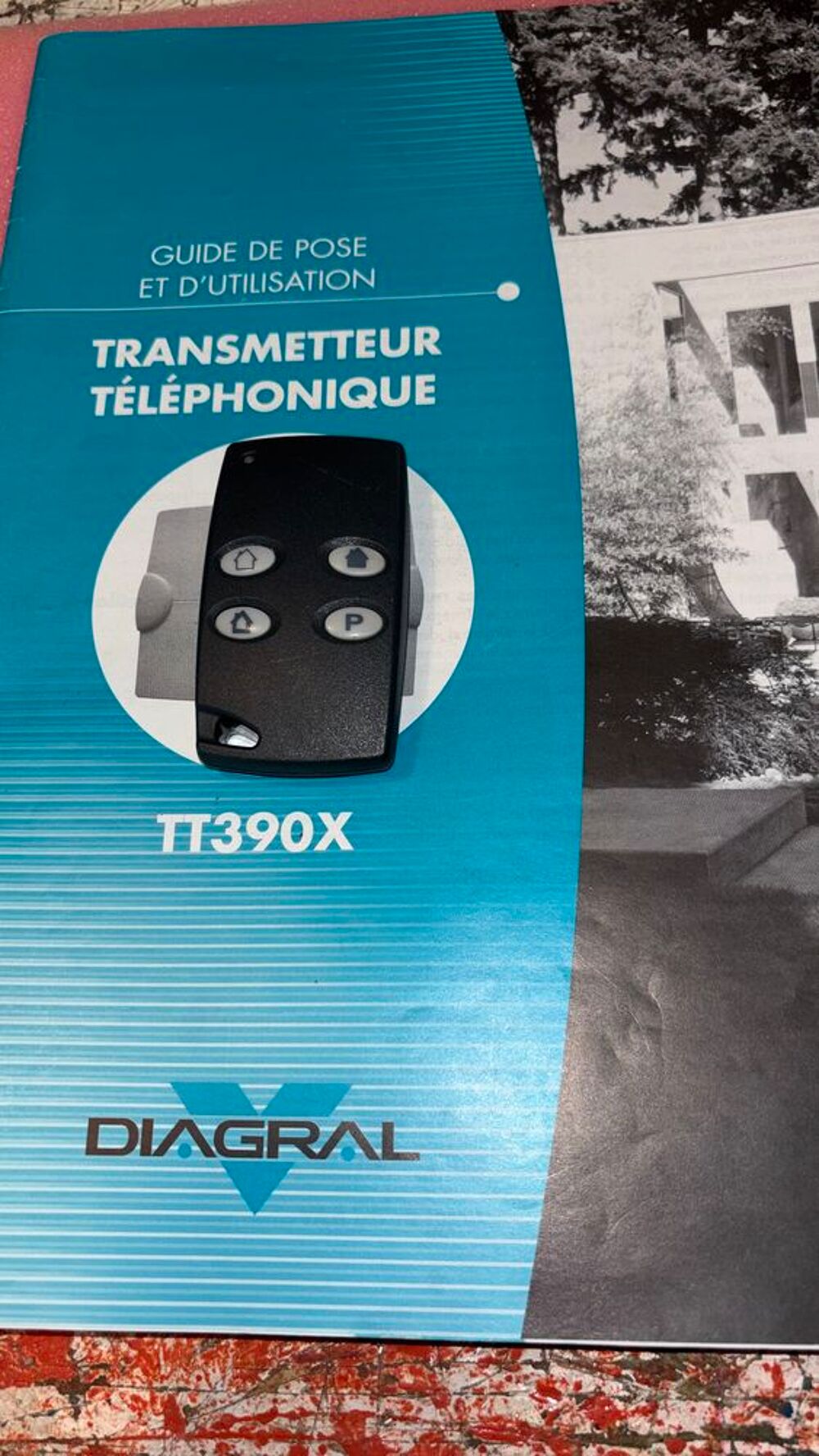 t&eacute;l&eacute;commande diagral PC310 TBE garantie Bricolage