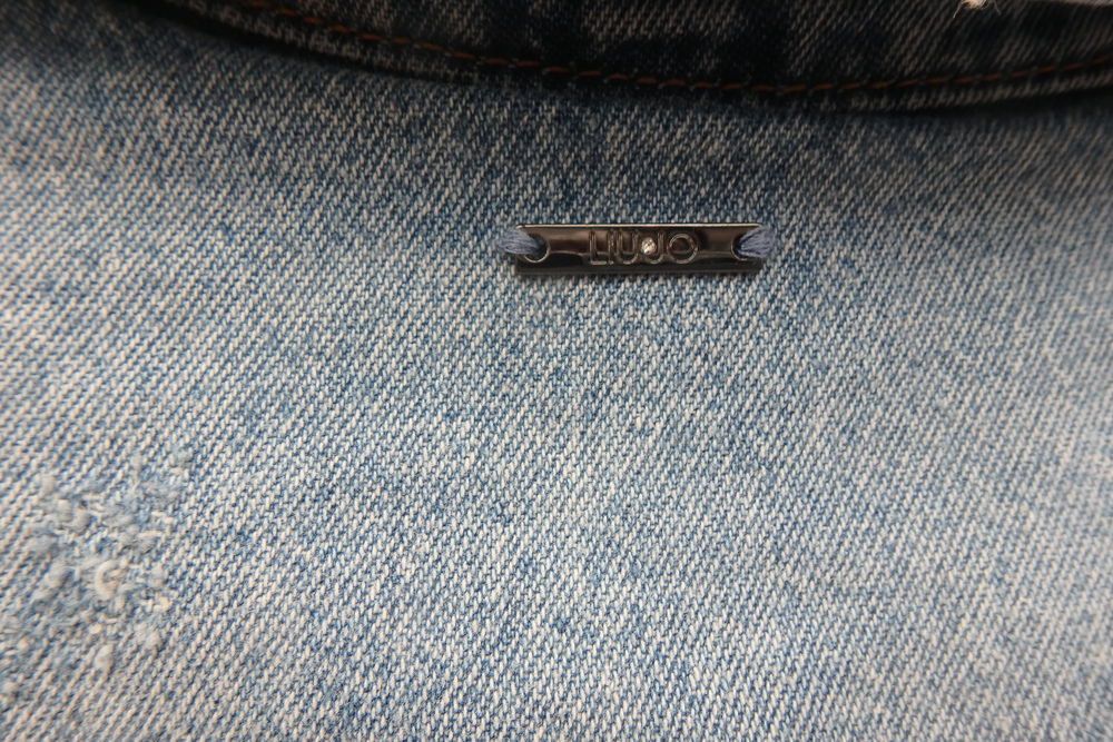Liu Jo Manteau en denim bleu XL / 42 / 14 Neuf Vêtements
