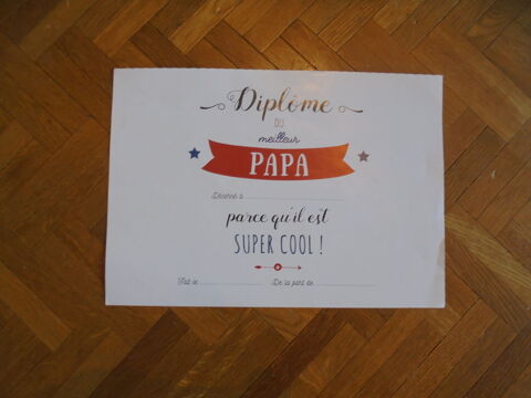 Diplôme Meilleur Papa (38) 2 Tours (37)