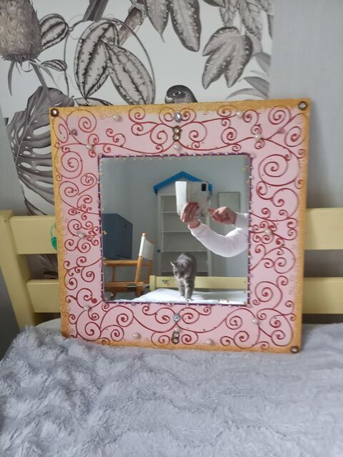 Miroir rose artisanal 5 Le Pouliguen (44)