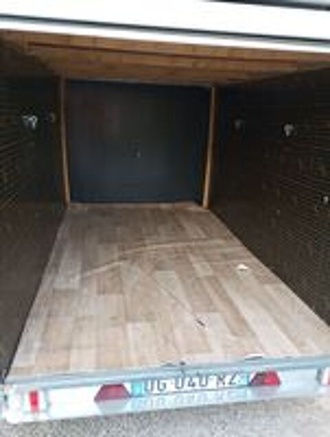   Remorque fourgon 4 m3 pour demenagement et transport 