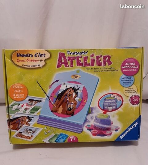 Peinture enfant Ravensburger Fantastic Atelier Numero dArt