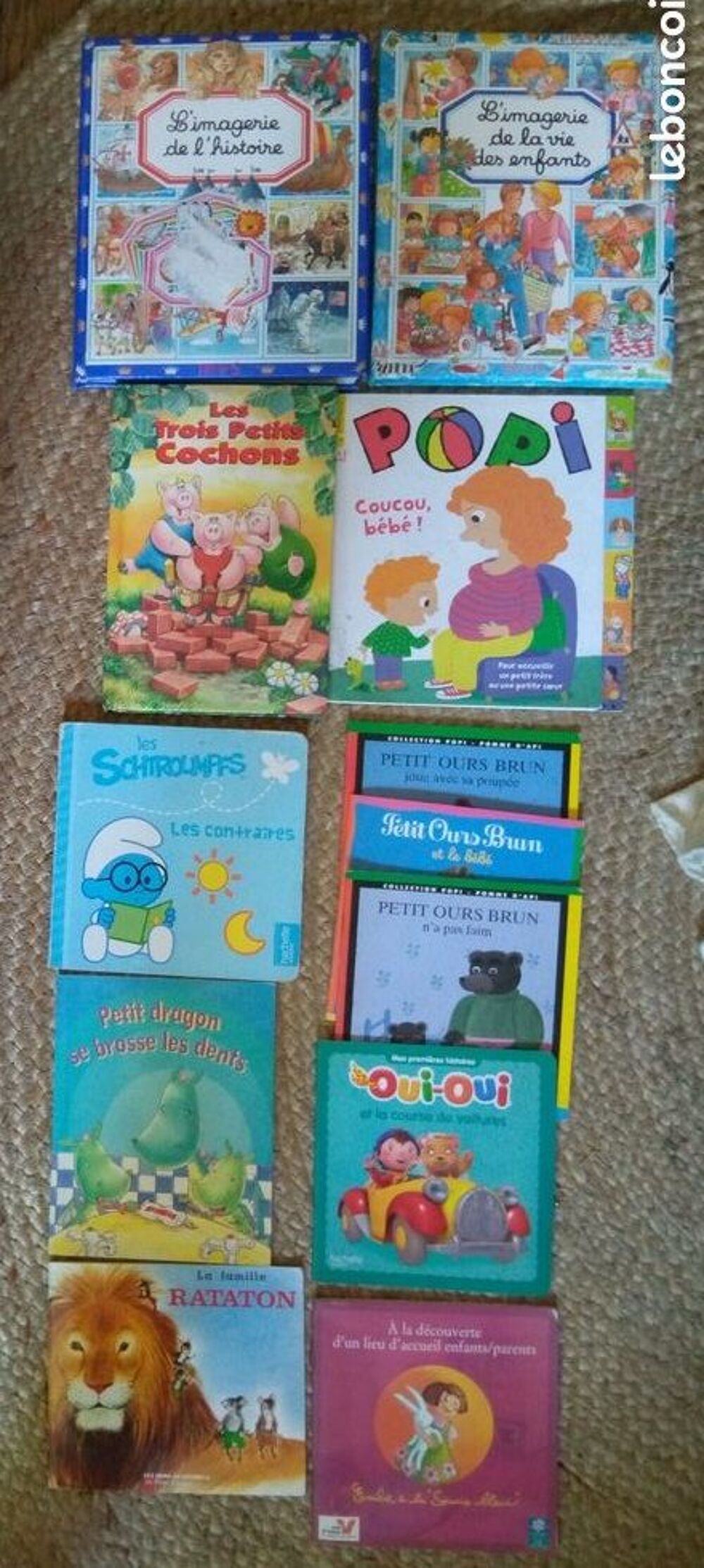 Lot de 31 livres b&eacute;b&eacute; / premier age Livres et BD