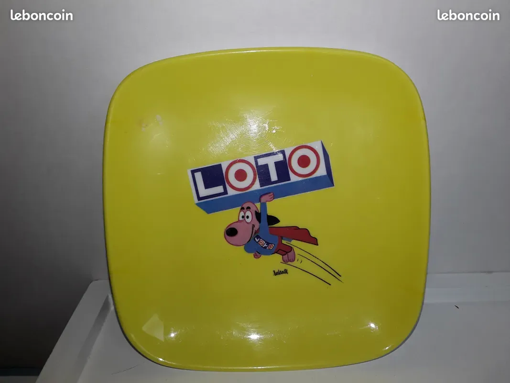 Coupelle du loto barberousse vide poche ou ramasse monnaie 