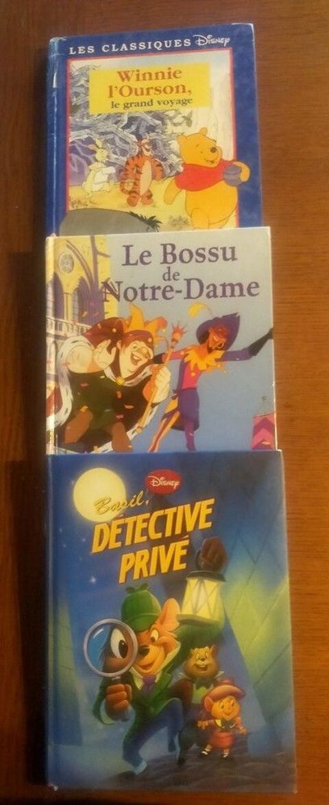 Lot de 3 livres enfants Disney (1.50� pce)
4 Mirecourt (88)