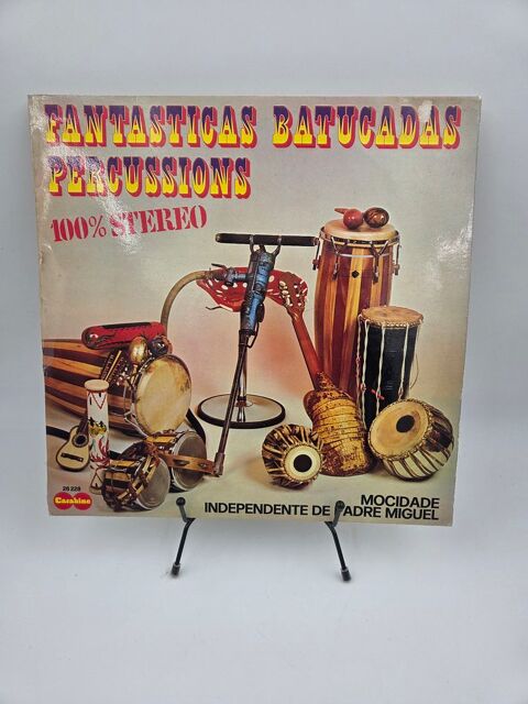 Vinyle 33 tours Fantasticas Batucadas Percussions (Carabine) 5 Vulbens (74)