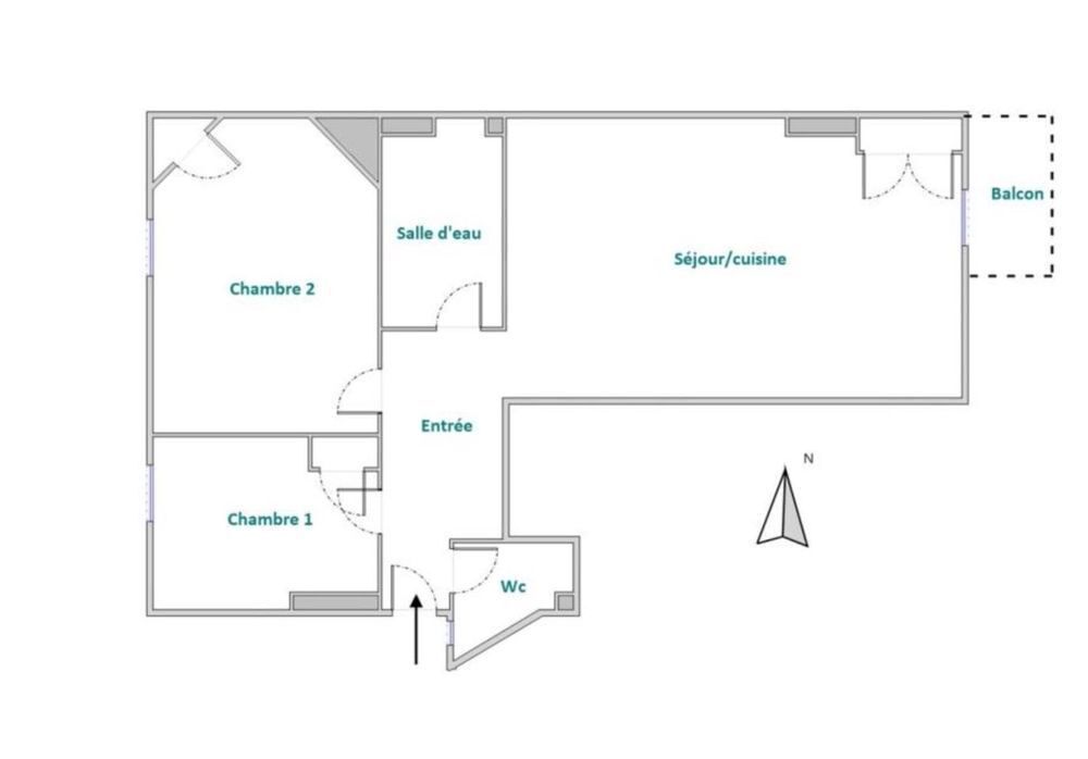 Vente Appartement Bel appartement 3 pièces entièrement rénové Lyon 6