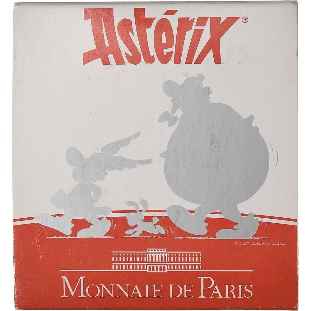 coffret complet 1,5 euros argent ASTERIX le banquet 