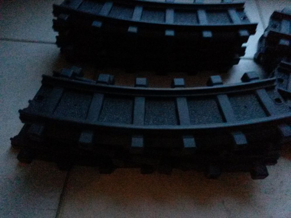 18 rails courbes PLAYMOBILE Jeux / jouets