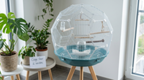  Cage oiseaux 