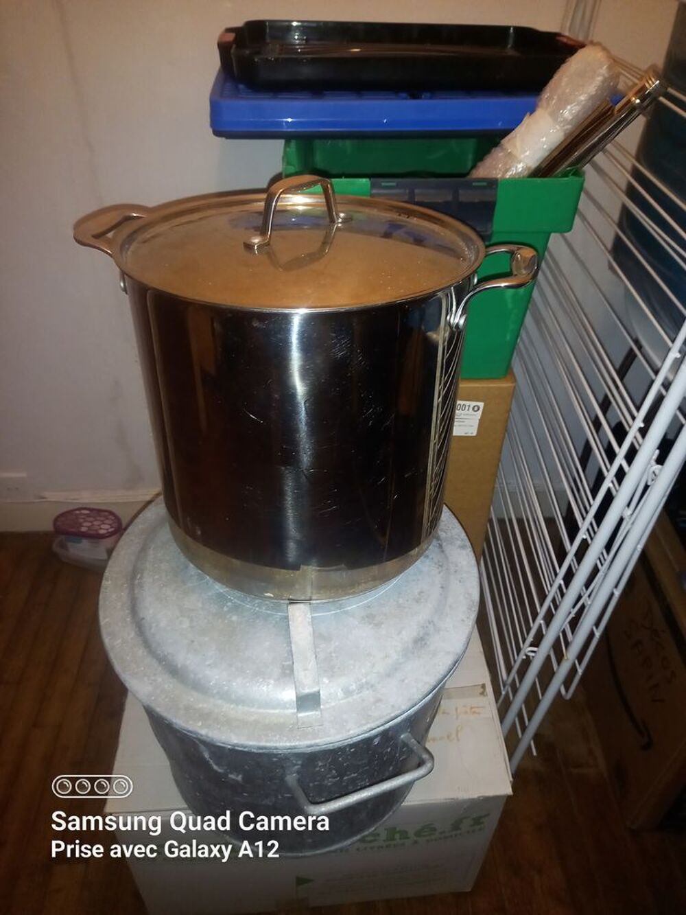RONDEAU HAUT SUPER POUR CUISSON CRABES Electroménager