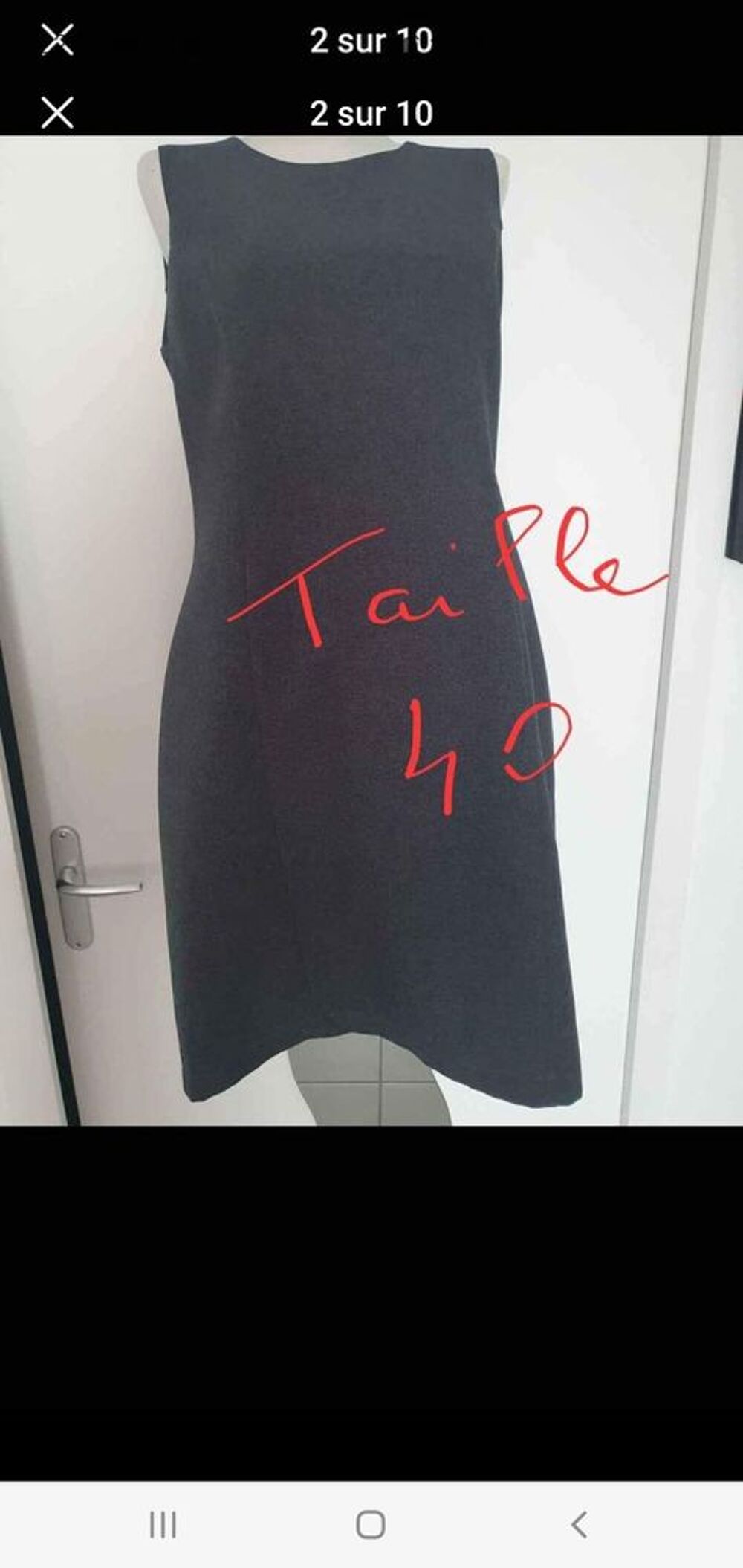 tailleur gris taille 40 tr&egrave;s bon &eacute;tat Vêtements
