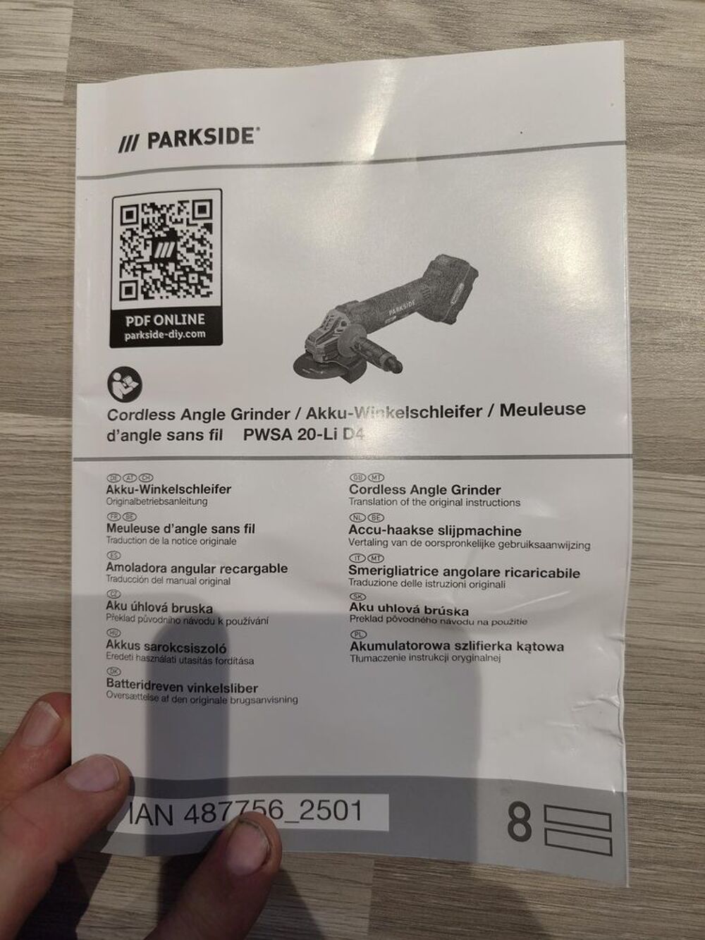 MEULEUSE SANS FIL Bricolage