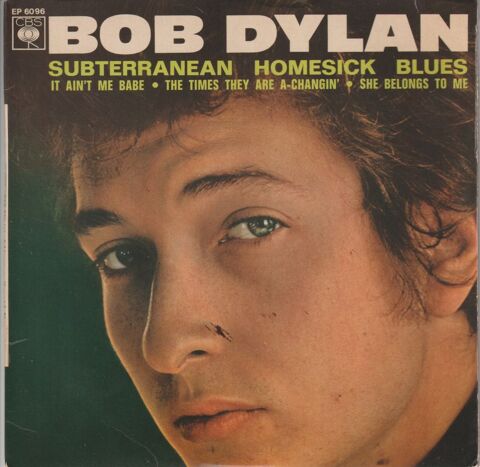 45 T EP DE BOB DYLAN DES ANNEES 60 12 Pont-du-Chteau (63)