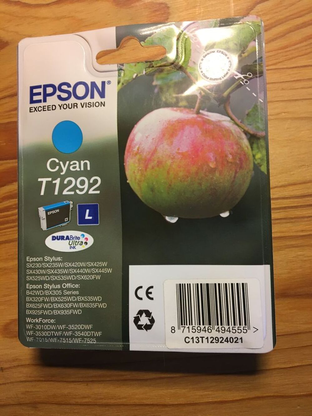 Cartouches Epson originales Pomme Matériel informatique