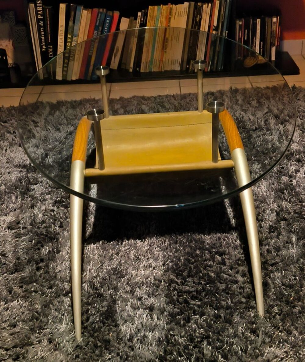 Table basse moderne en verre Meubles