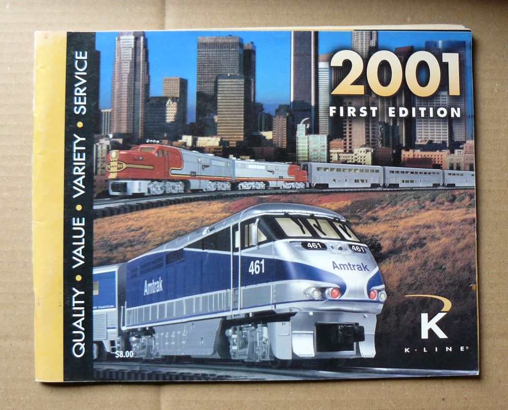 Catalogue K-Line First edition - 2001 - 96 pages Jeux / jouets