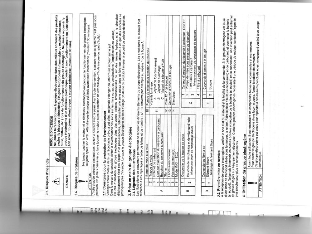 GROUPE ELECTROGENE COMPACTE VARIO2000I Bricolage